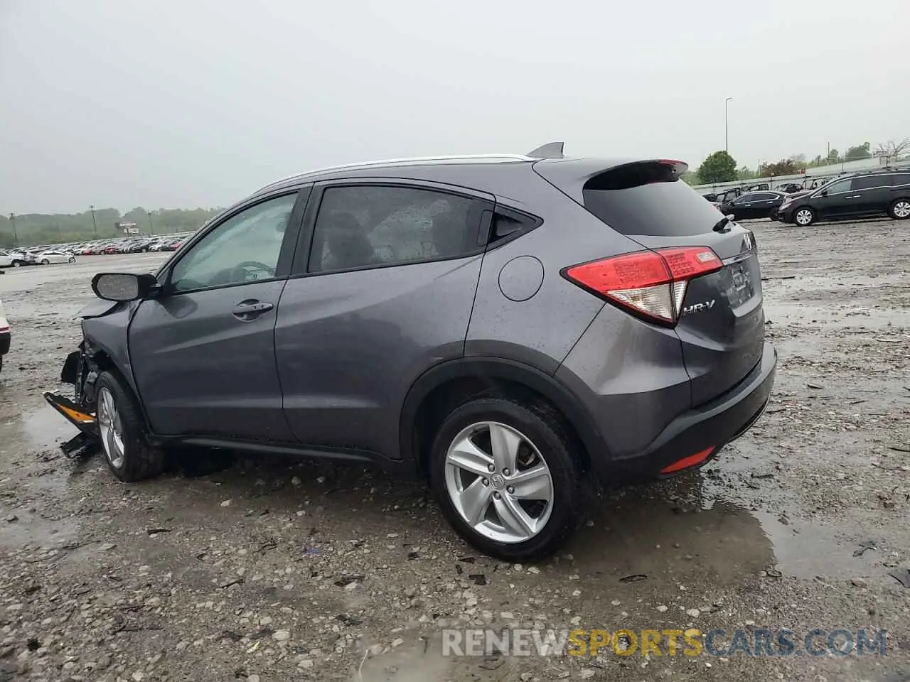 2 Photograph of a damaged car 3CZRU6H59KM743572 HONDA HR-V 2019