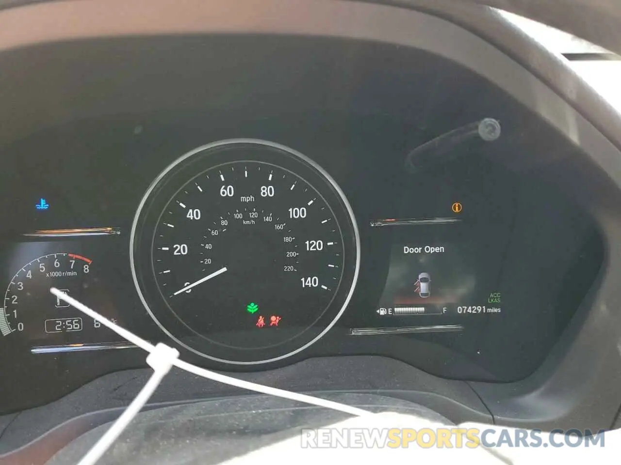 9 Photograph of a damaged car 3CZRU6H5XKM738400 HONDA HR-V 2019