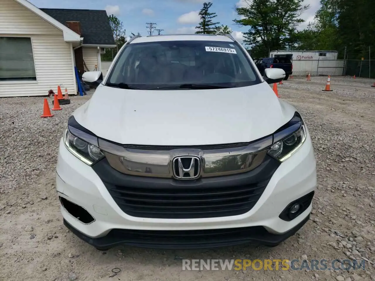 5 Photograph of a damaged car 3CZRU6H71KM701530 HONDA HR-V 2019