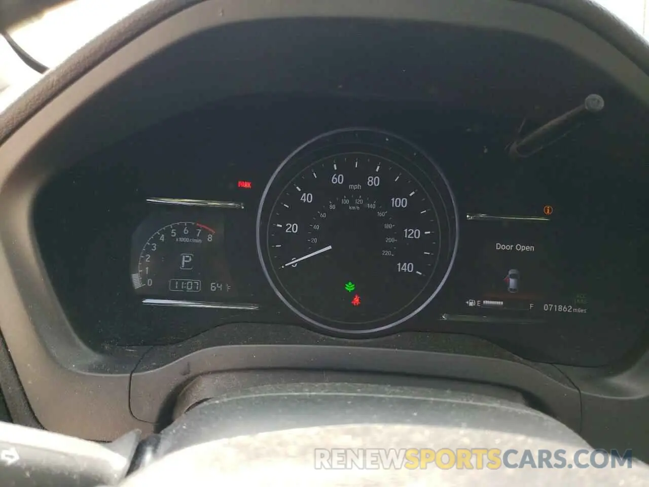 9 Photograph of a damaged car 3CZRU6H71KM701530 HONDA HR-V 2019