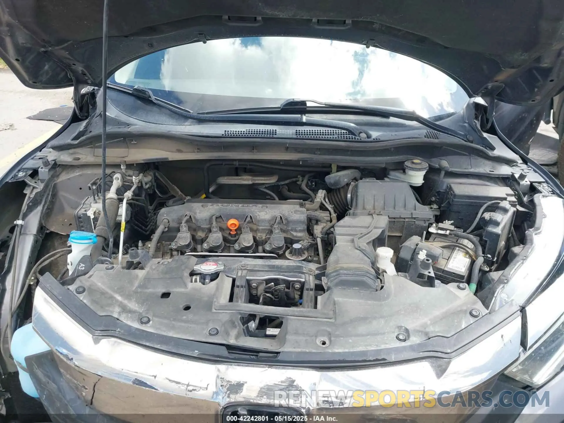 10 Фотография поврежденного автомобиля 3CZRU6H75KM710599 HONDA HR-V 2019