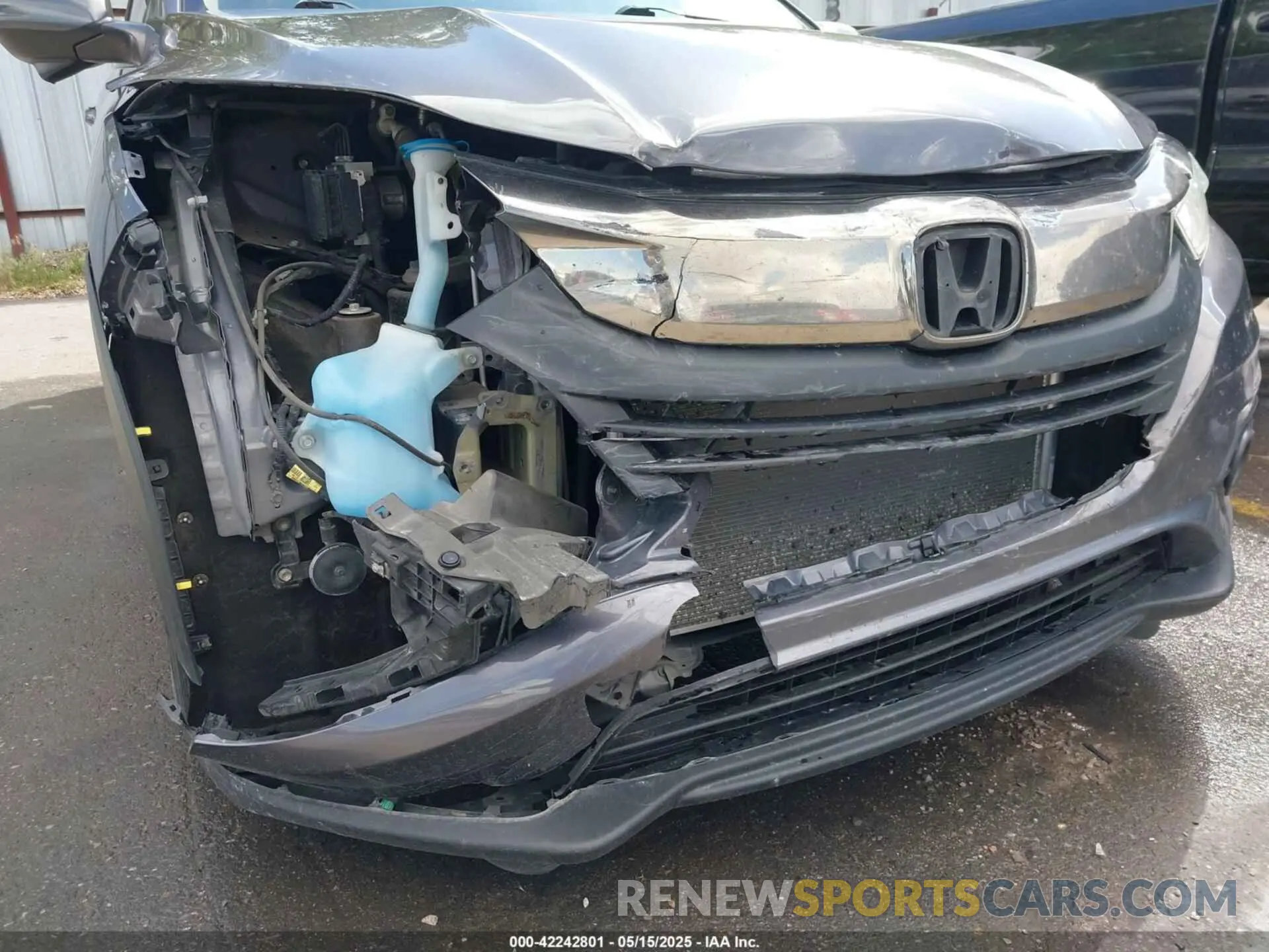 6 Фотография поврежденного автомобиля 3CZRU6H75KM710599 HONDA HR-V 2019
