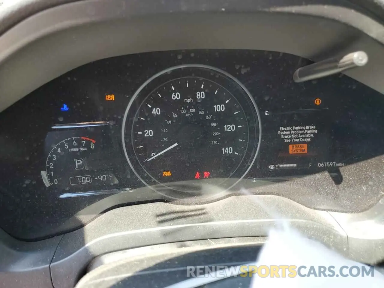9 Фотография поврежденного автомобиля 3CZRU6H78KM724304 HONDA HR-V 2019