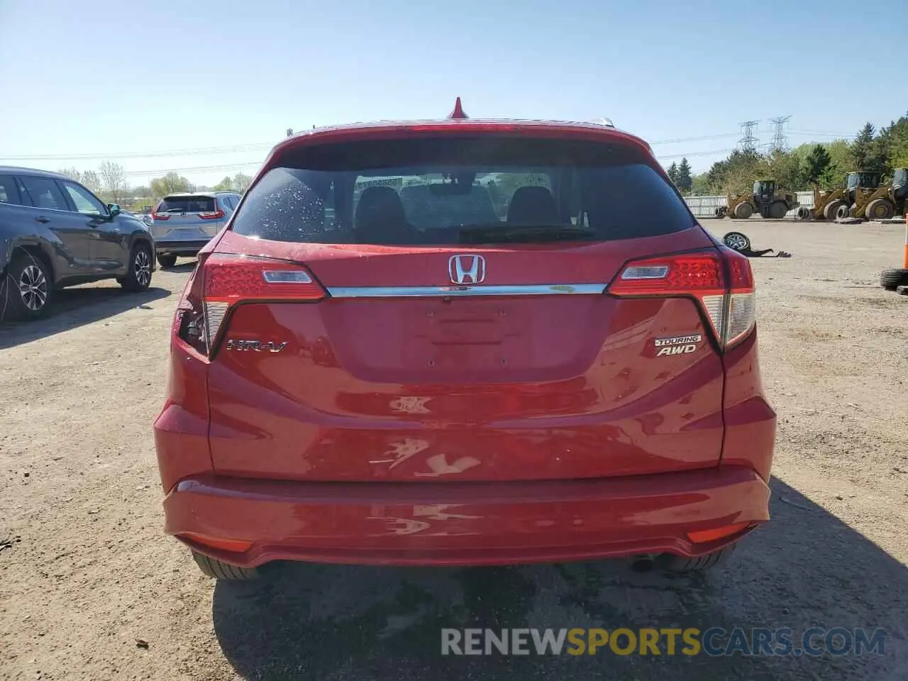 6 Фотография поврежденного автомобиля 3CZRU6H98KM705432 HONDA HR-V 2019