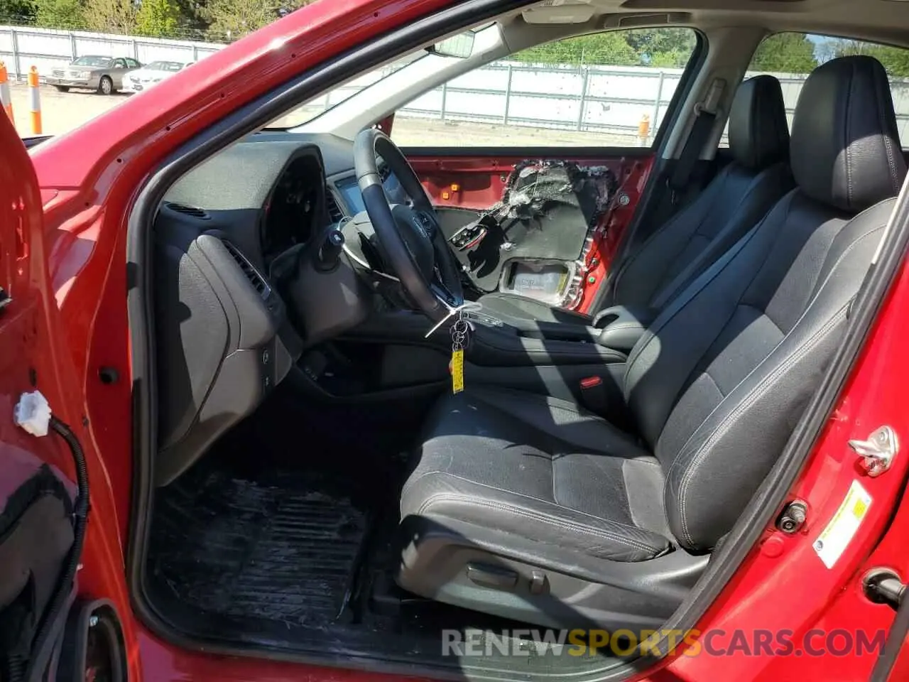 7 Фотография поврежденного автомобиля 3CZRU6H98KM705432 HONDA HR-V 2019