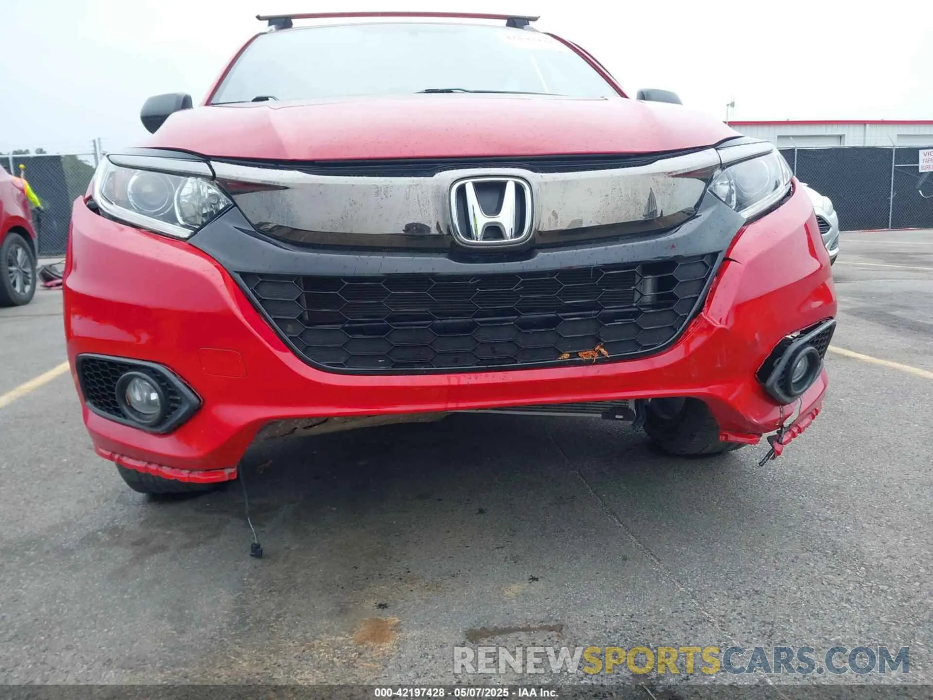 6 Фотография поврежденного автомобиля 3CZRU5H10LM707648 HONDA HR-V 2020