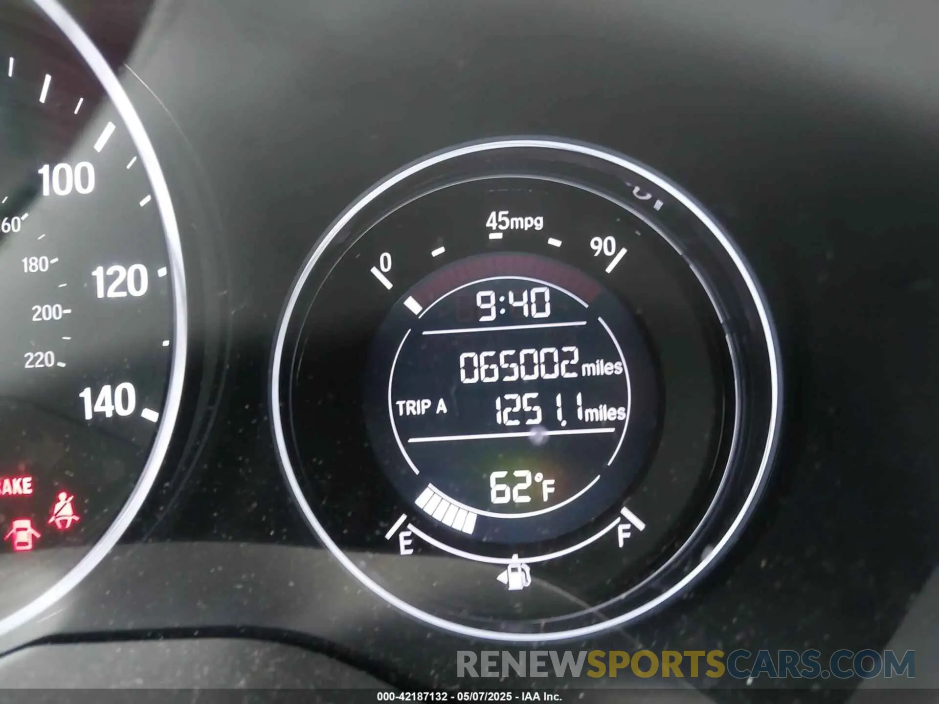 16 Фотография поврежденного автомобиля 3CZRU5H11LM718013 HONDA HR-V 2020