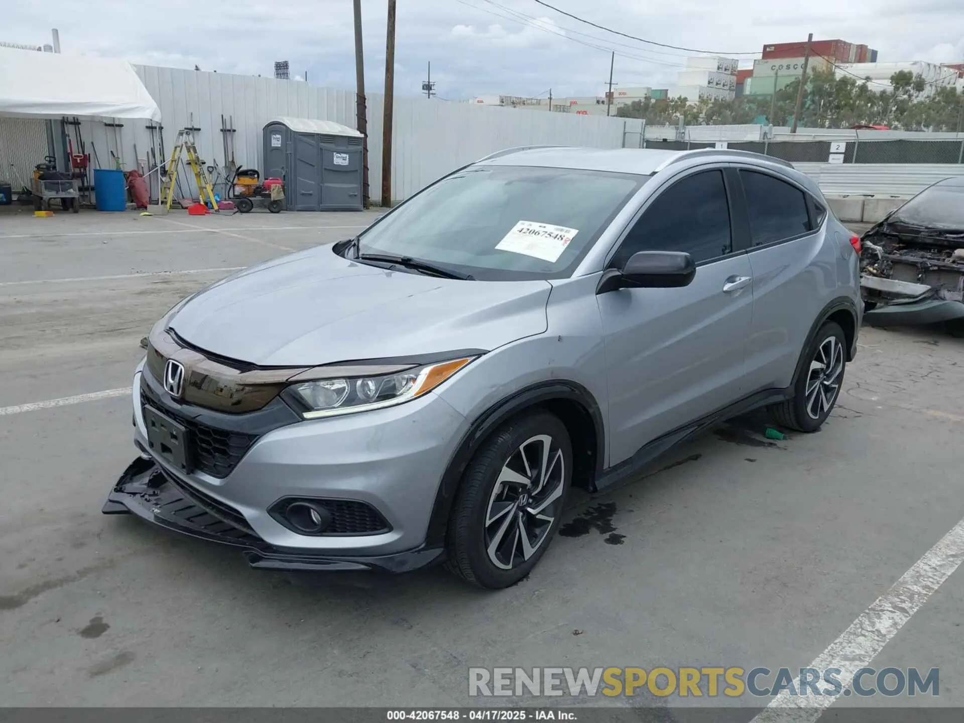 2 Photograph of a damaged car 3CZRU5H14LM715980 HONDA HR-V 2020
