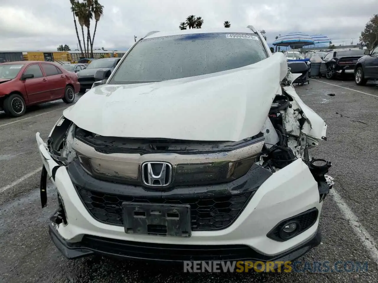 5 Photograph of a damaged car 3CZRU5H14LM716126 HONDA HR-V 2020