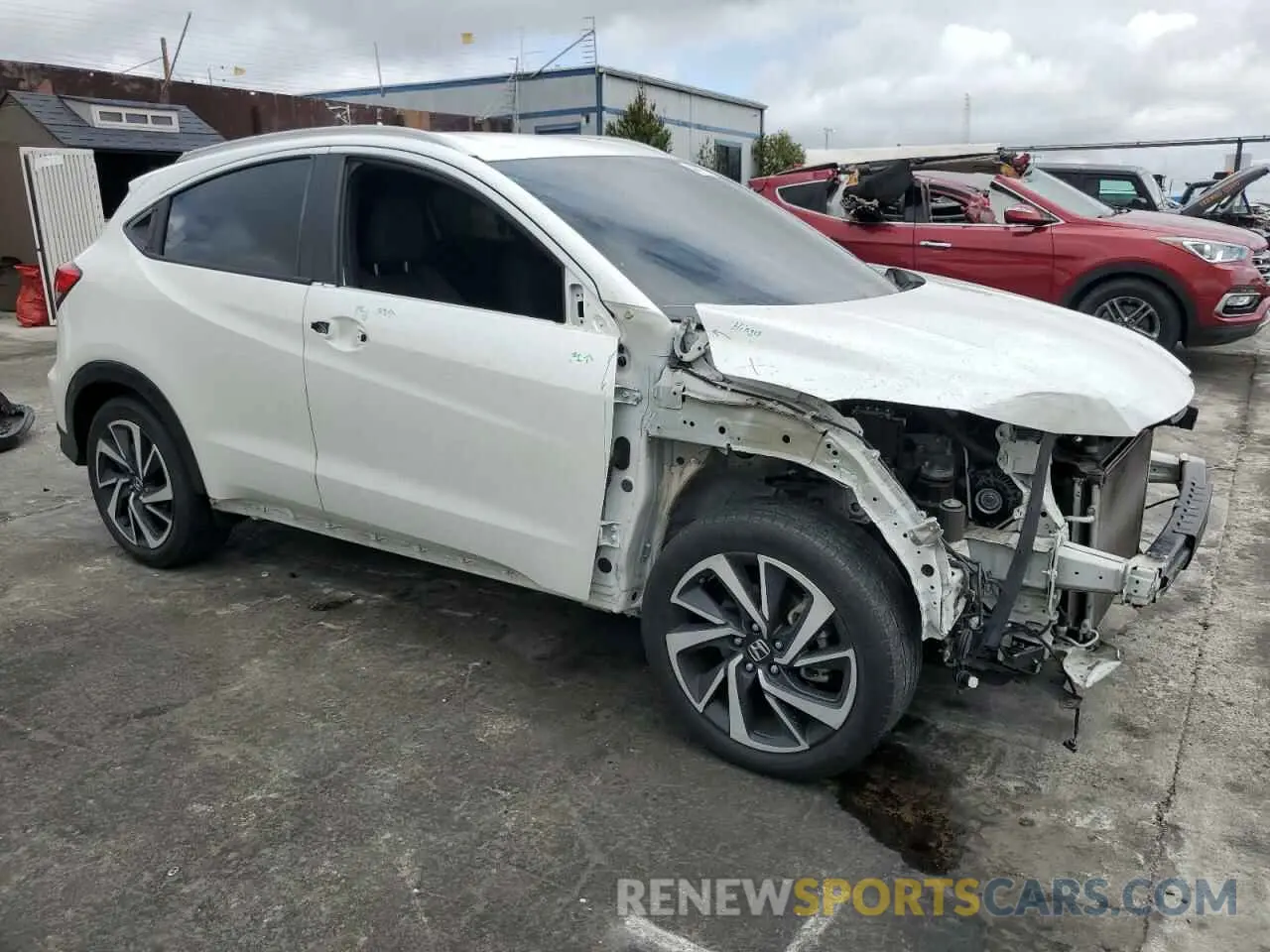4 Фотография поврежденного автомобиля 3CZRU5H16LM707914 HONDA HR-V 2020