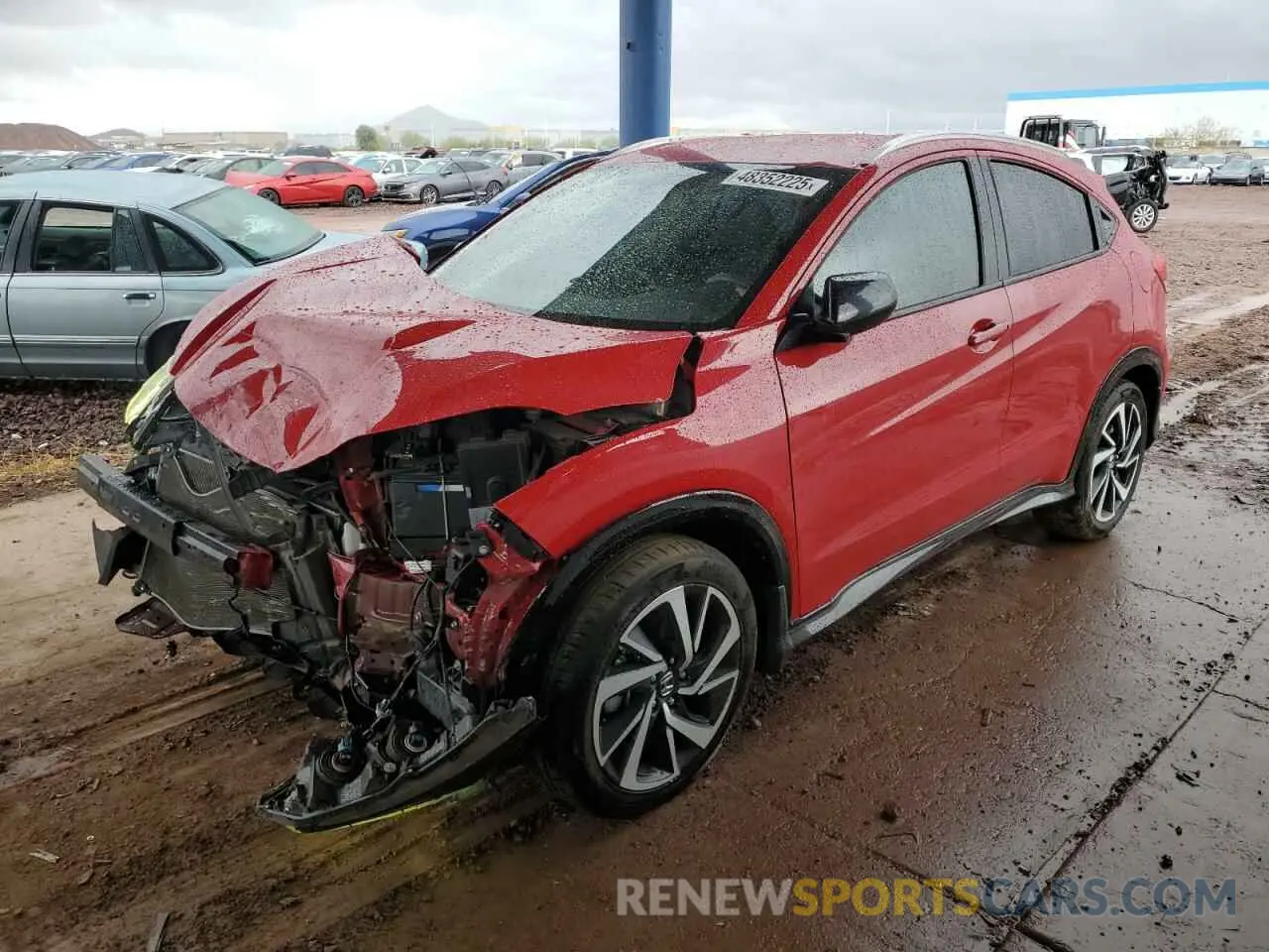 1 Photograph of a damaged car 3CZRU5H16LM710473 HONDA HR-V 2020