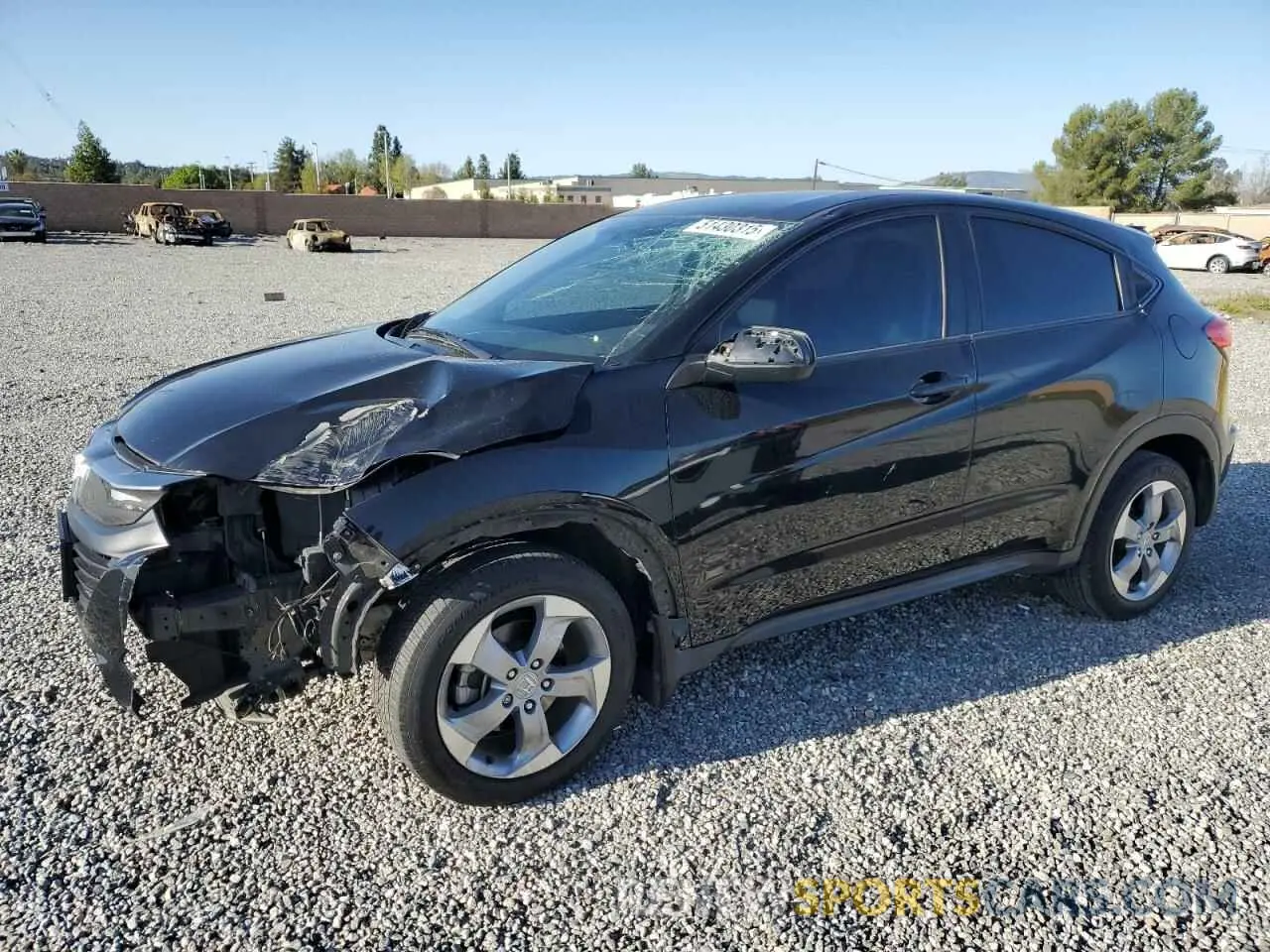 1 Photograph of a damaged car 3CZRU5H38LM713831 HONDA HR-V 2020