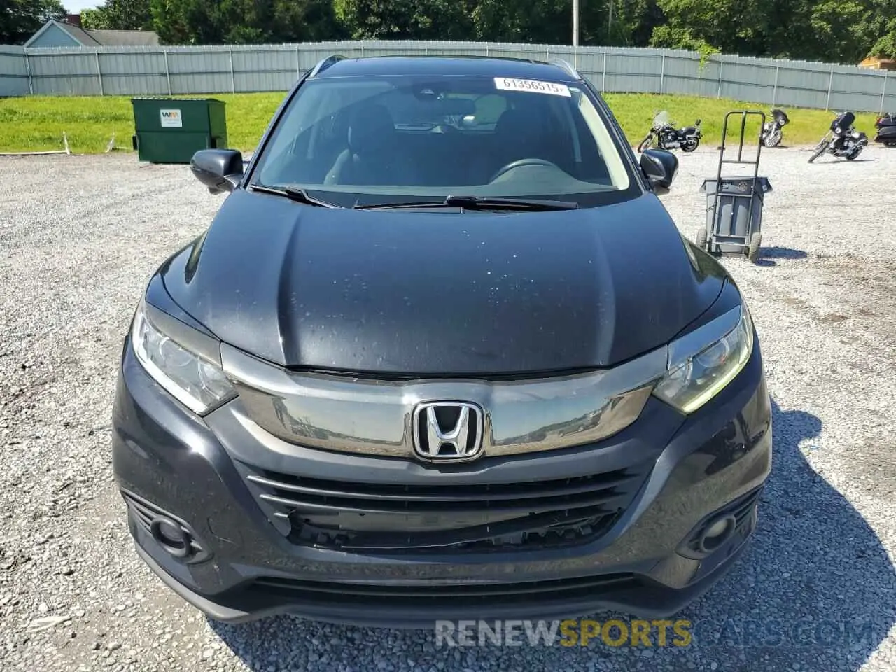 5 Photograph of a damaged car 3CZRU5H51LM703823 HONDA HR-V 2020
