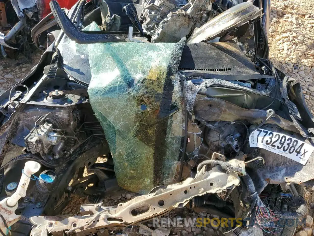 11 Photograph of a damaged car 3CZRU5H51LM717043 HONDA HR-V 2020