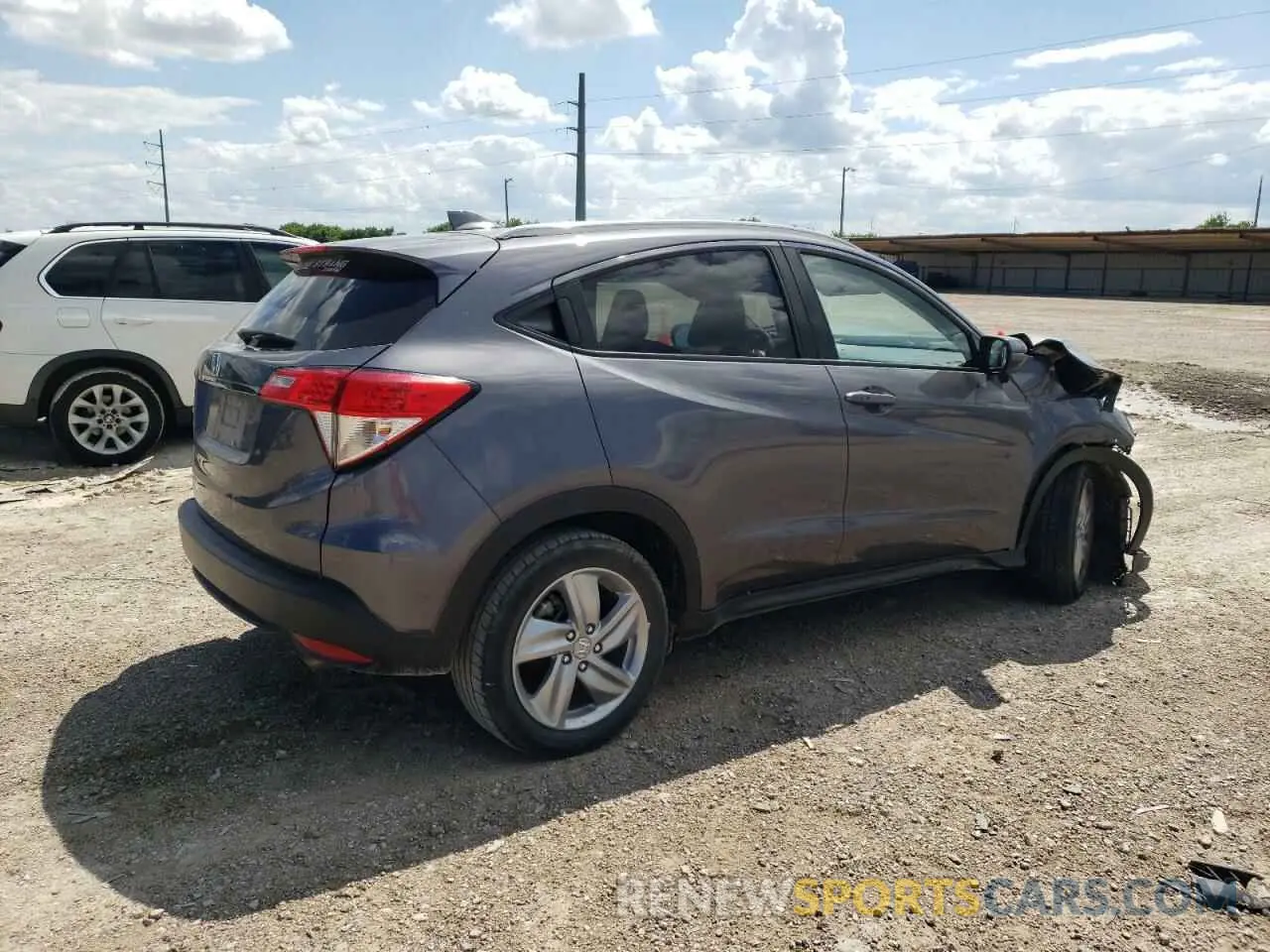 3 Фотография поврежденного автомобиля 3CZRU5H56LM703686 HONDA HR-V 2020