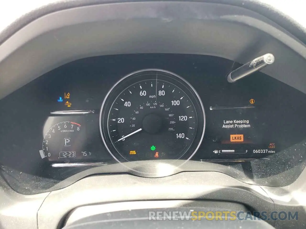 9 Фотография поврежденного автомобиля 3CZRU5H56LM715644 HONDA HR-V 2020