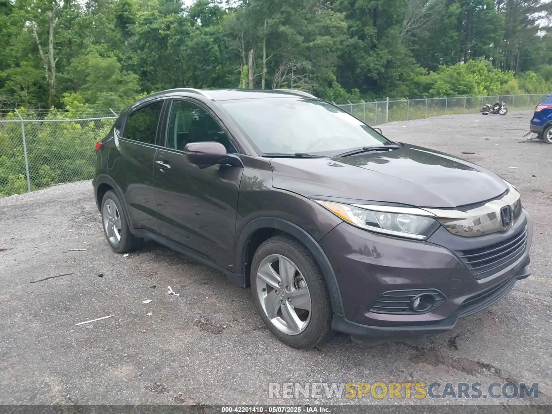 1 Photograph of a damaged car 3CZRU5H56LM718365 HONDA HR-V 2020