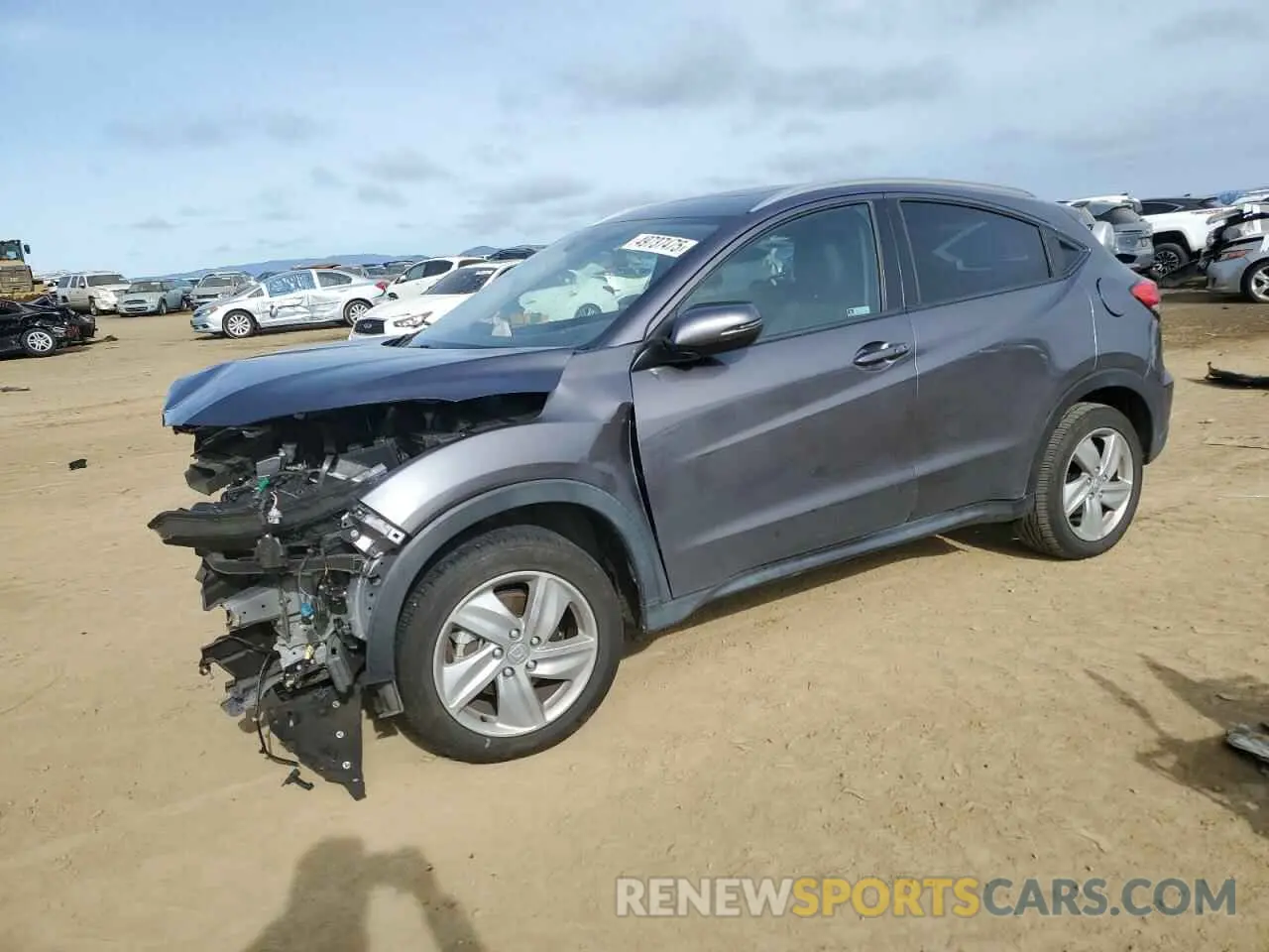 1 Photograph of a damaged car 3CZRU5H57LM717578 HONDA HR-V 2020