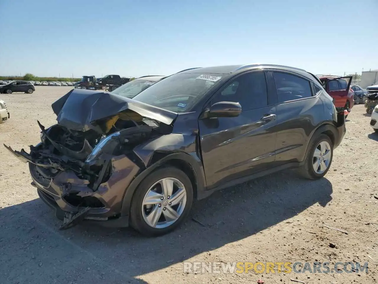 1 Photograph of a damaged car 3CZRU5H59LM715198 HONDA HR-V 2020