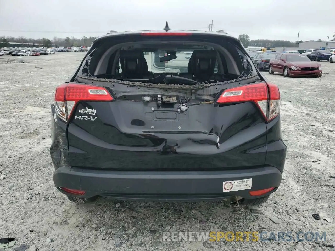 6 Фотография поврежденного автомобиля 3CZRU5H7XLM701196 HONDA HR-V 2020
