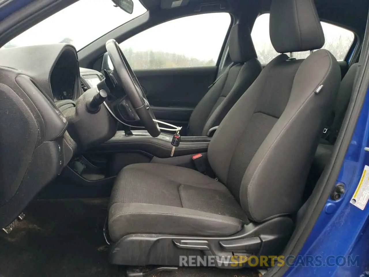 7 Photograph of a damaged car 3CZRU6H10LM731468 HONDA HR-V 2020