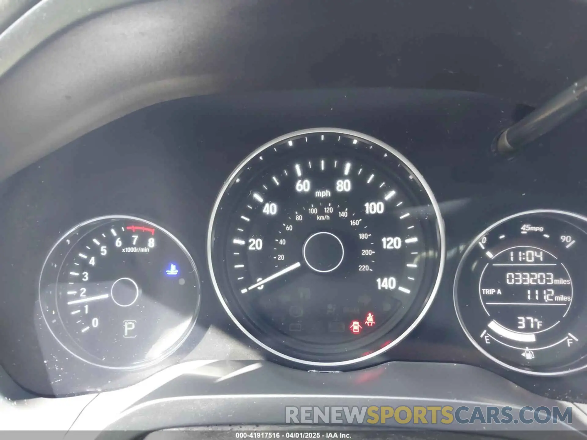 7 Photograph of a damaged car 3CZRU6H15LG700988 HONDA HR-V 2020