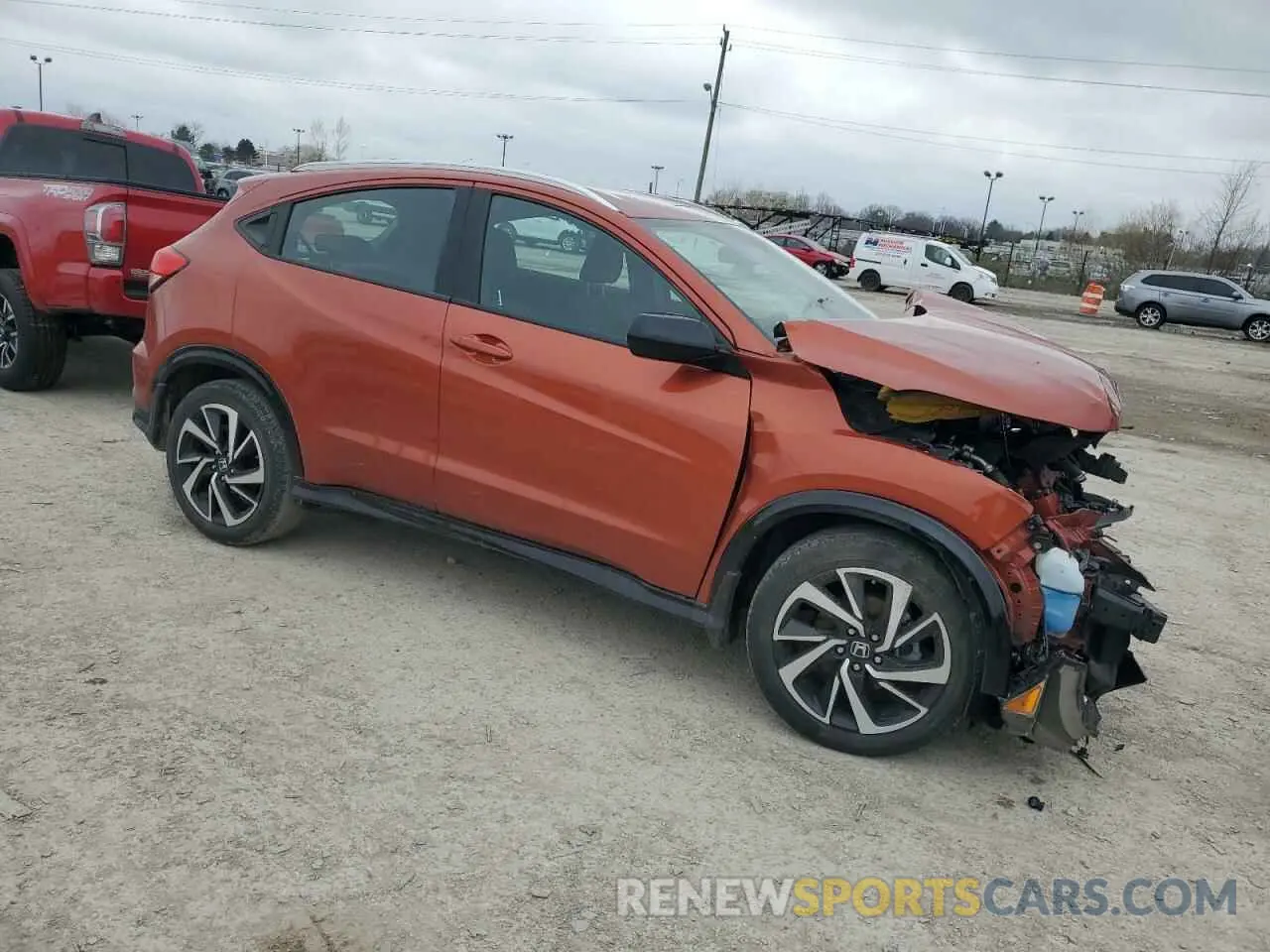 4 Фотография поврежденного автомобиля 3CZRU6H16LG701549 HONDA HR-V 2020