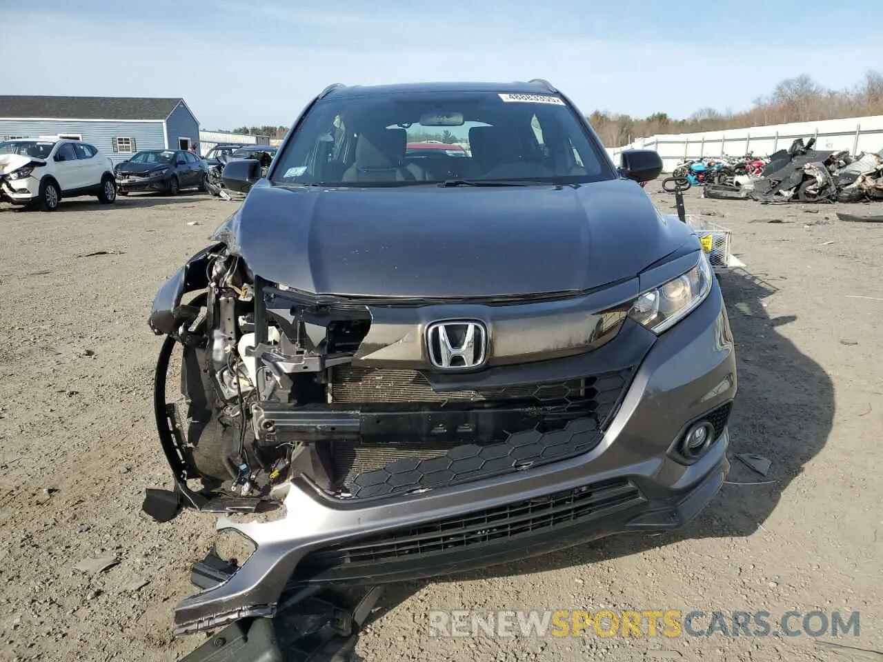 5 Фотография поврежденного автомобиля 3CZRU6H16LM713170 HONDA HR-V 2020
