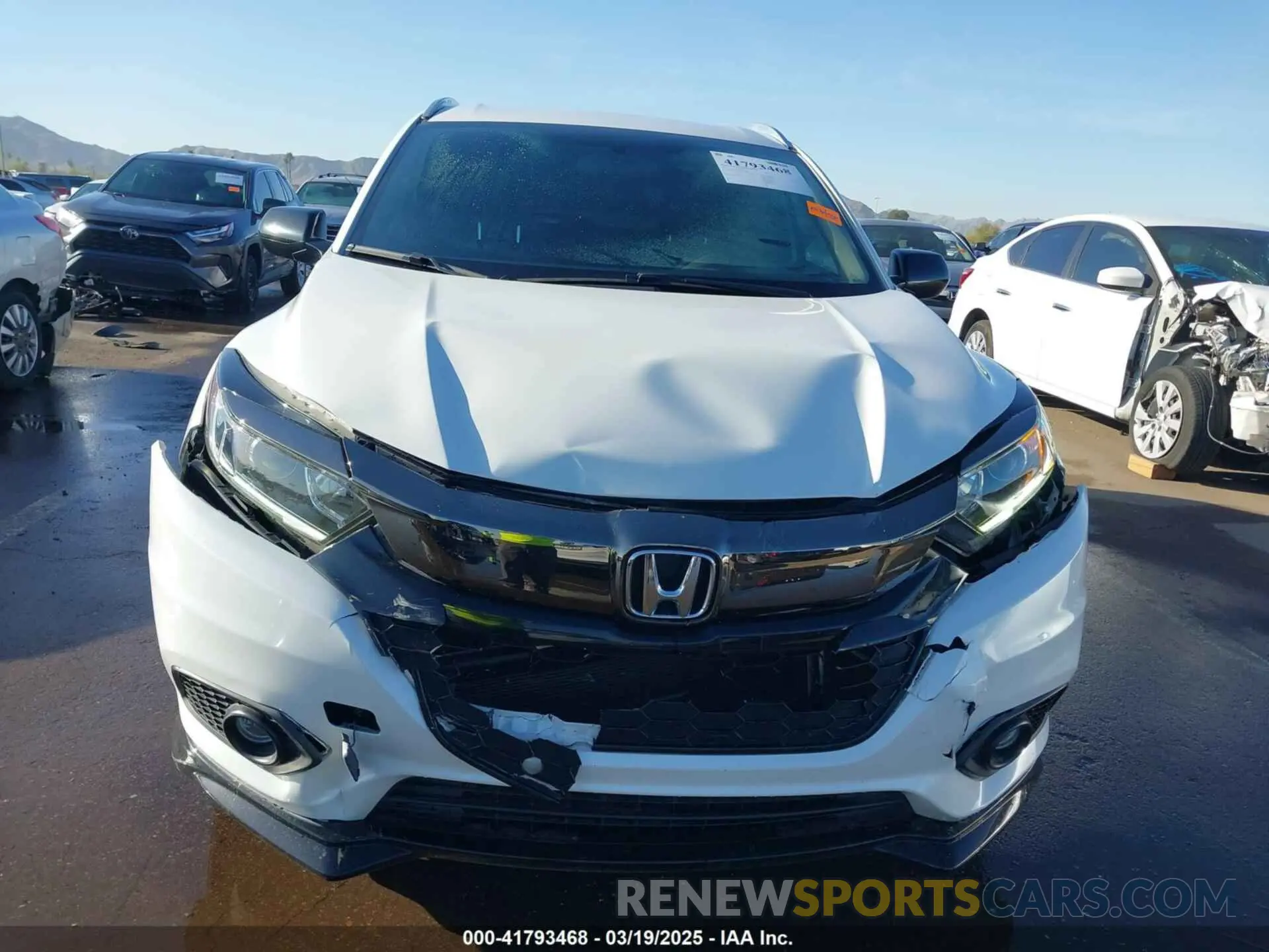 6 Фотография поврежденного автомобиля 3CZRU6H17LM706499 HONDA HR-V 2020