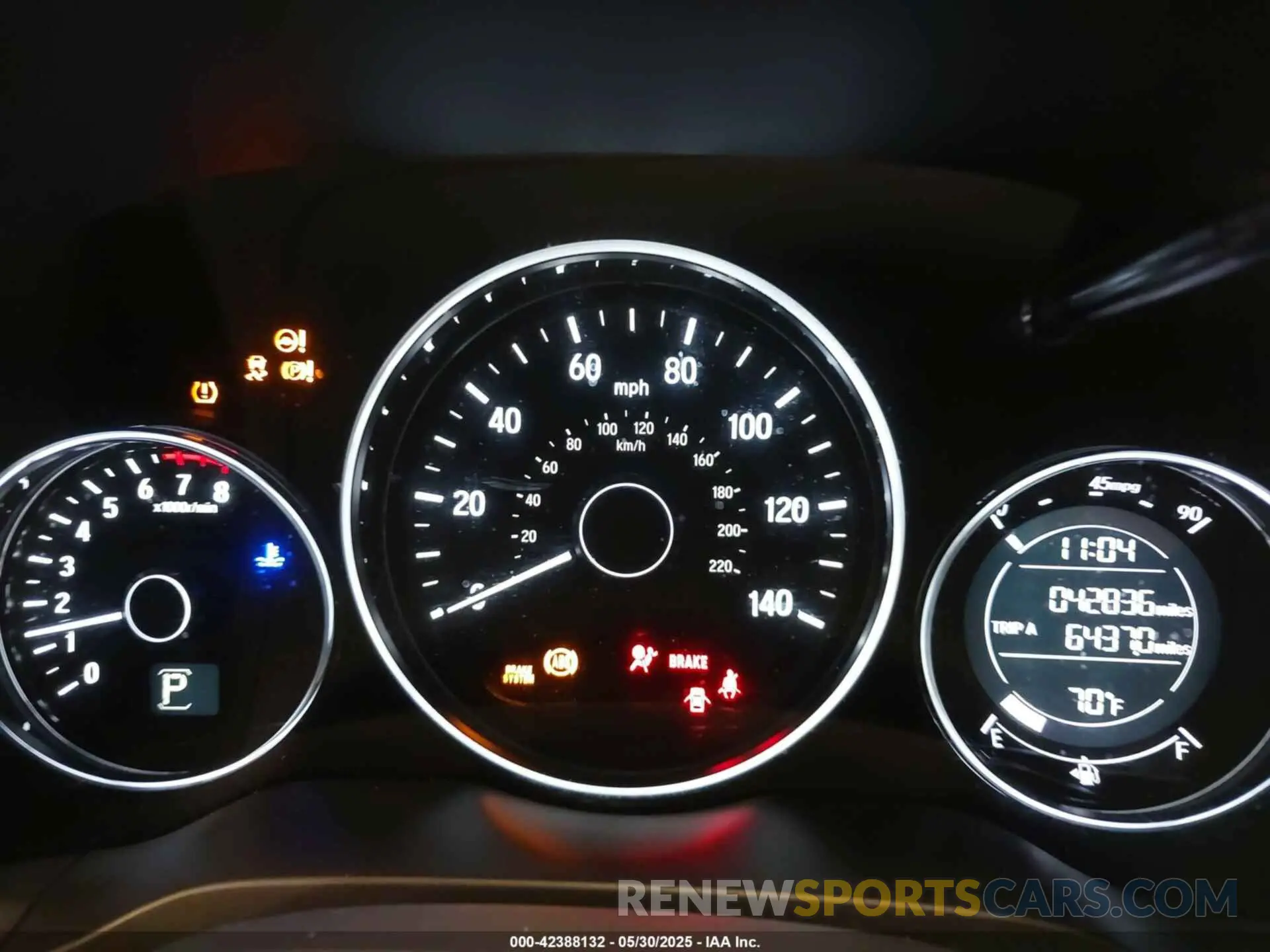 7 Photograph of a damaged car 3CZRU6H18LG700869 HONDA HR-V 2020