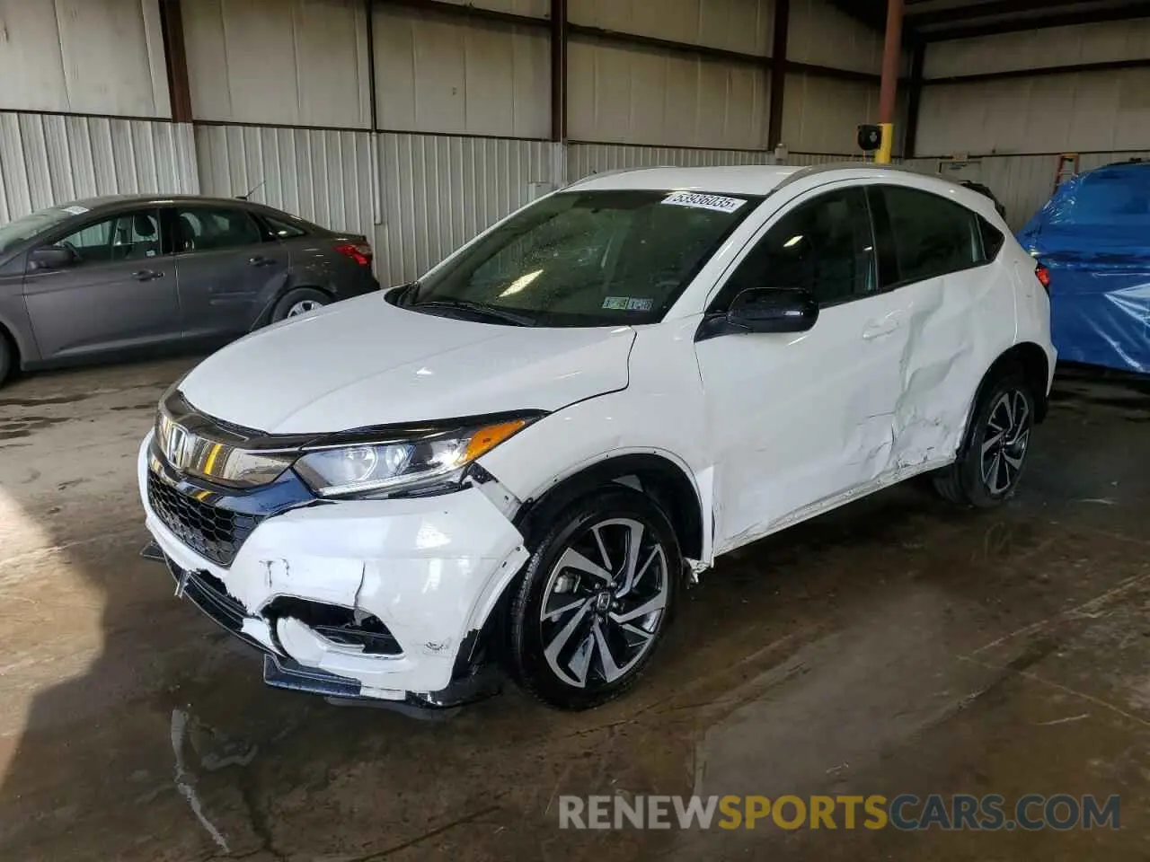 1 Photograph of a damaged car 3CZRU6H18LM701330 HONDA HR-V 2020
