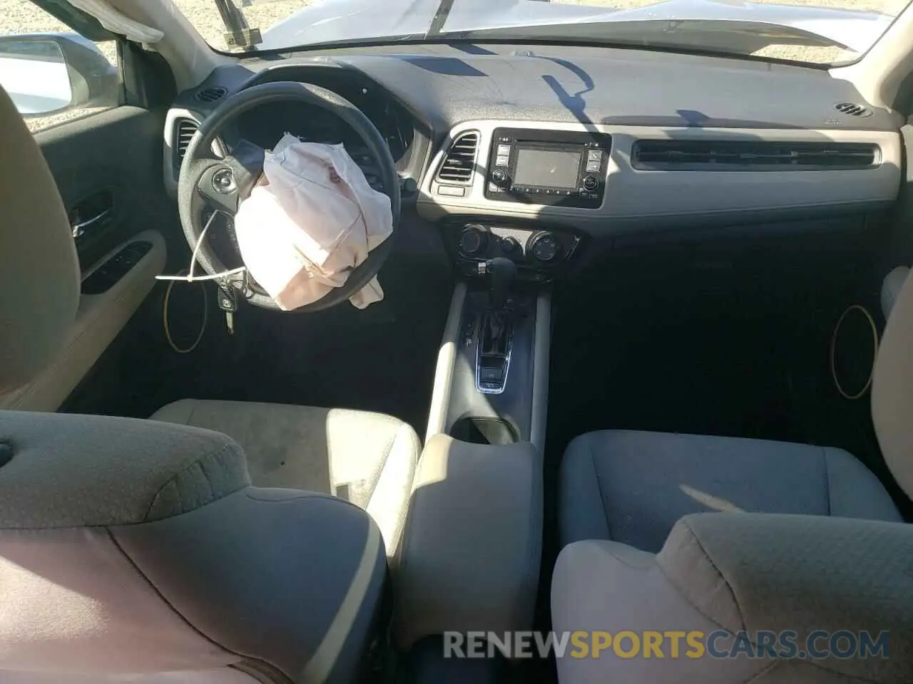 8 Photograph of a damaged car 3CZRU6H30LG701340 HONDA HR-V 2020