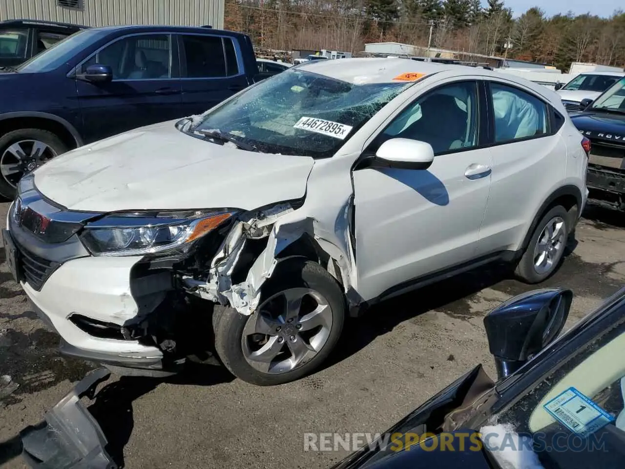 1 Photograph of a damaged car 3CZRU6H30LM714705 HONDA HR-V 2020