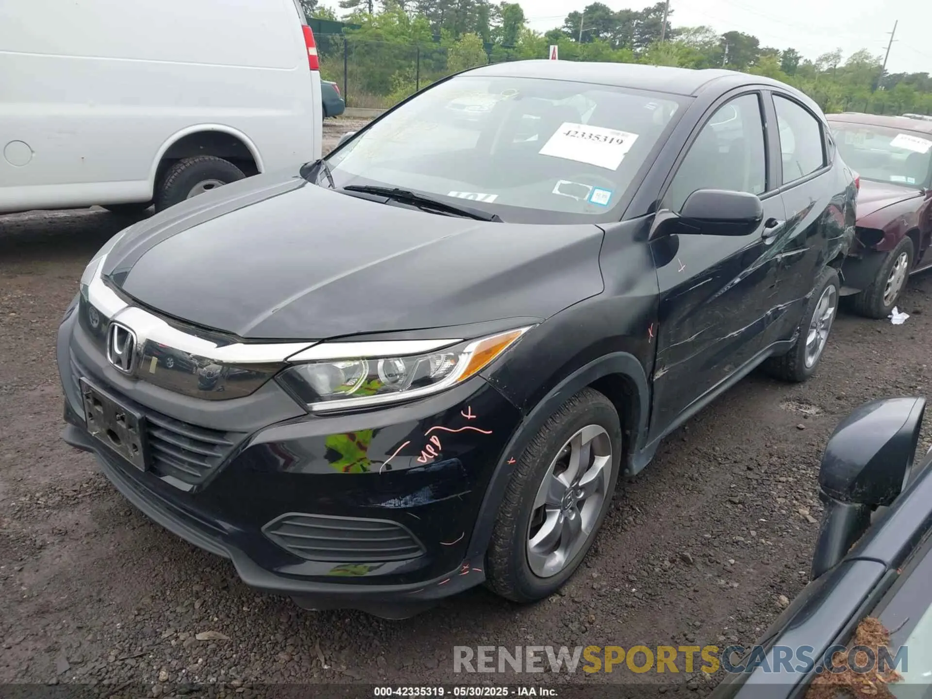 2 Photograph of a damaged car 3CZRU6H30LM721850 HONDA HR-V 2020
