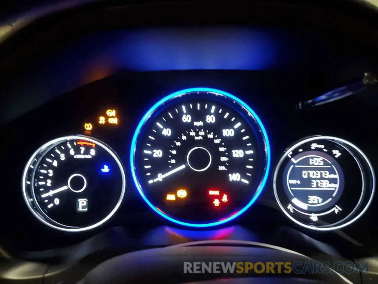 9 Фотография поврежденного автомобиля 3CZRU6H30LM730788 HONDA HR-V 2020