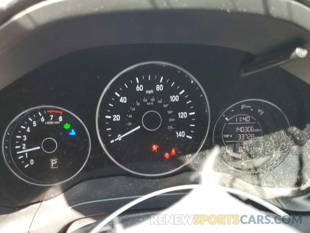 9 Photograph of a damaged car 3CZRU6H31LG701346 HONDA HR-V 2020