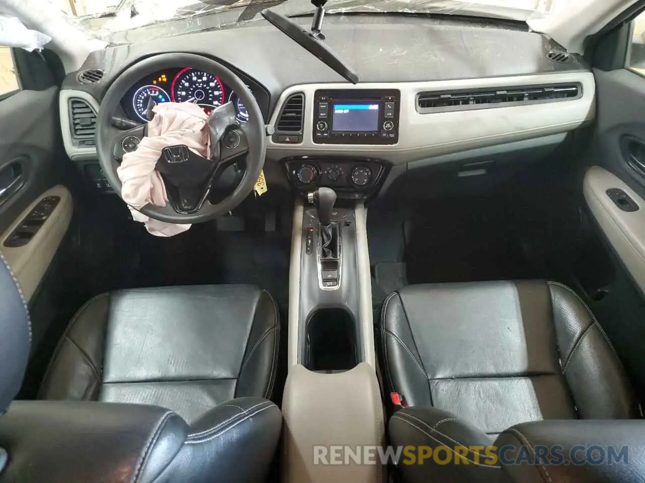 8 Фотография поврежденного автомобиля 3CZRU6H31LM701557 HONDA HR-V 2020