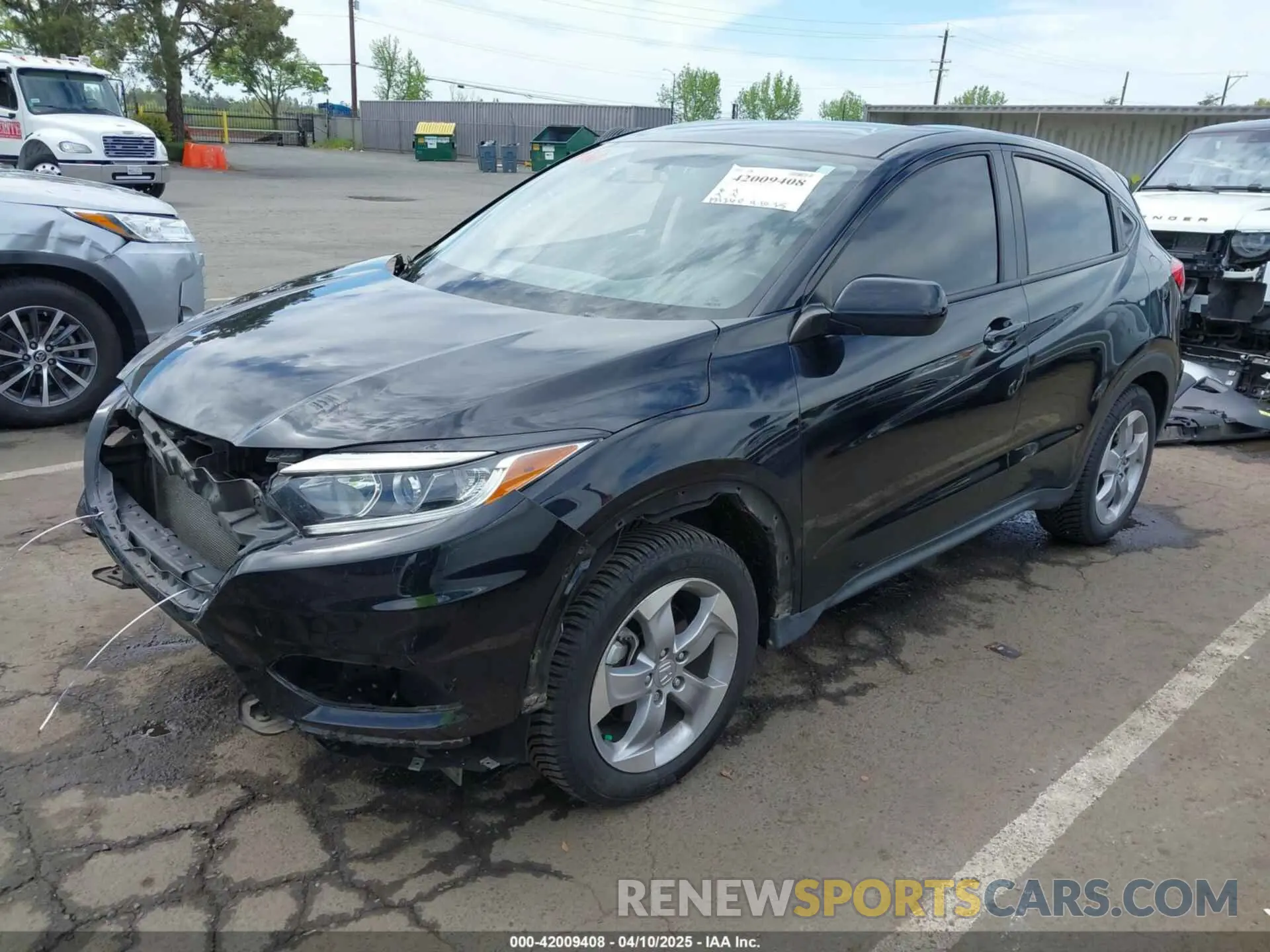 2 Фотография поврежденного автомобиля 3CZRU6H31LM719735 HONDA HR-V 2020