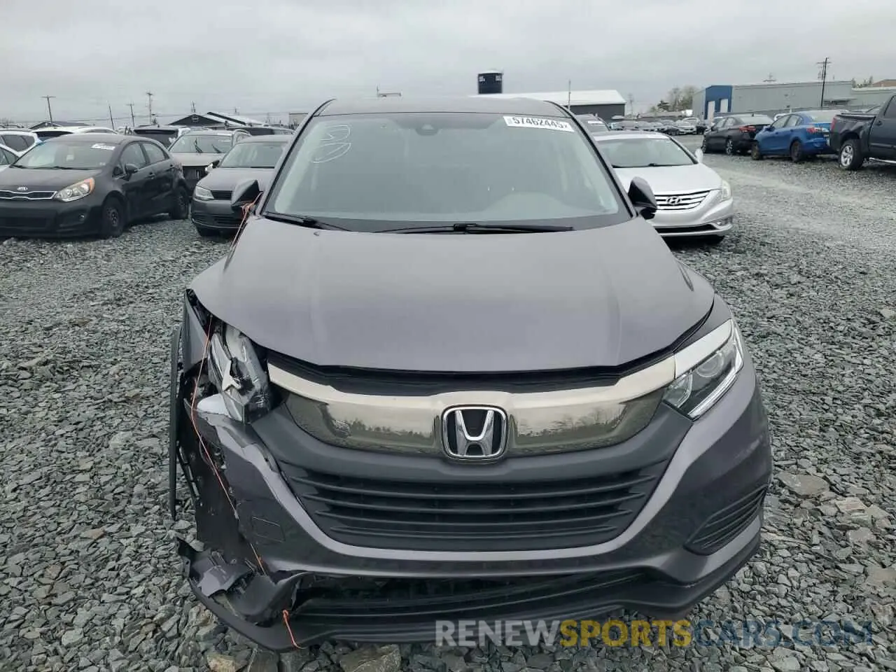 5 Photograph of a damaged car 3CZRU6H32LM105275 HONDA HR-V 2020