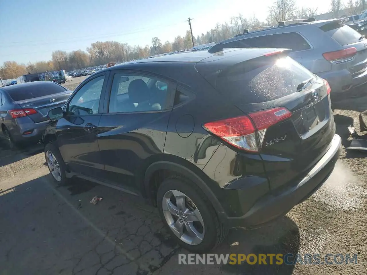 2 Photograph of a damaged car 3CZRU6H33LM739131 HONDA HR-V 2020