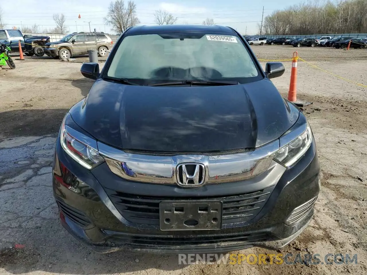 5 Photograph of a damaged car 3CZRU6H38LM724608 HONDA HR-V 2020