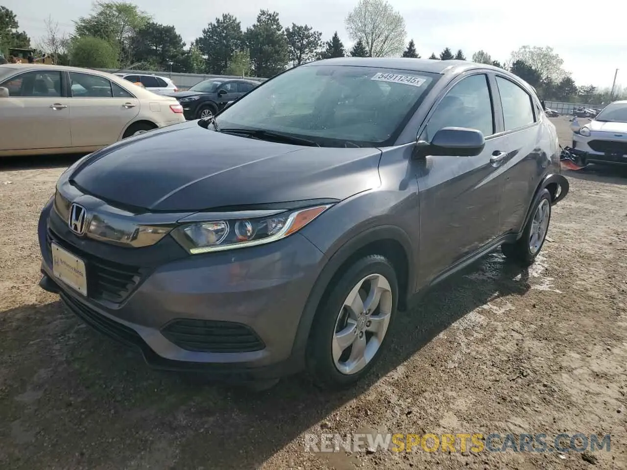 1 Photograph of a damaged car 3CZRU6H39LG702177 HONDA HR-V 2020