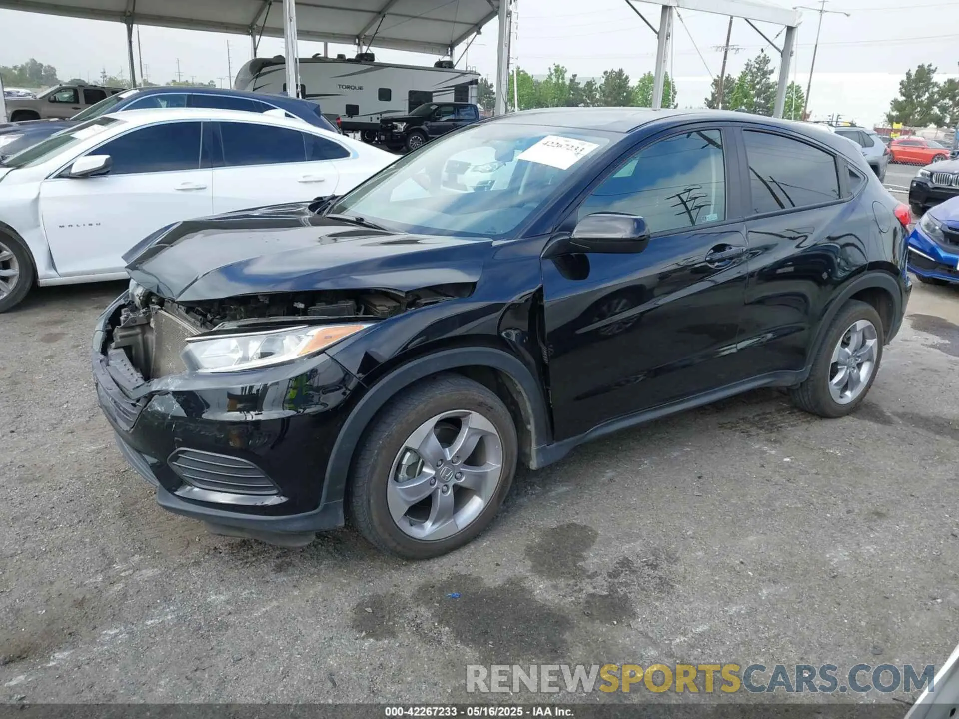 2 Фотография поврежденного автомобиля 3CZRU6H39LM728490 HONDA HR-V 2020
