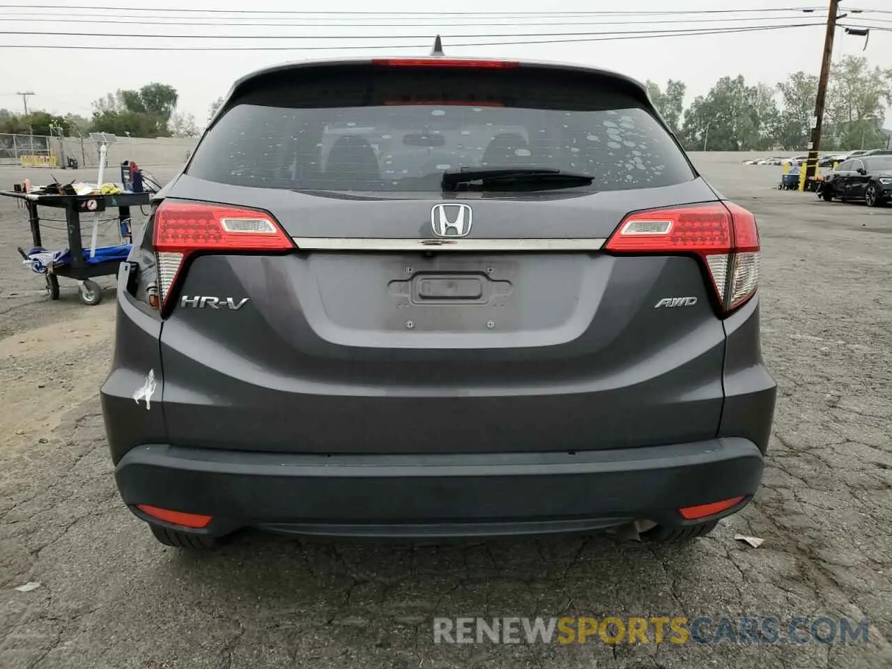 6 Фотография поврежденного автомобиля 3CZRU6H39LM737626 HONDA HR-V 2020