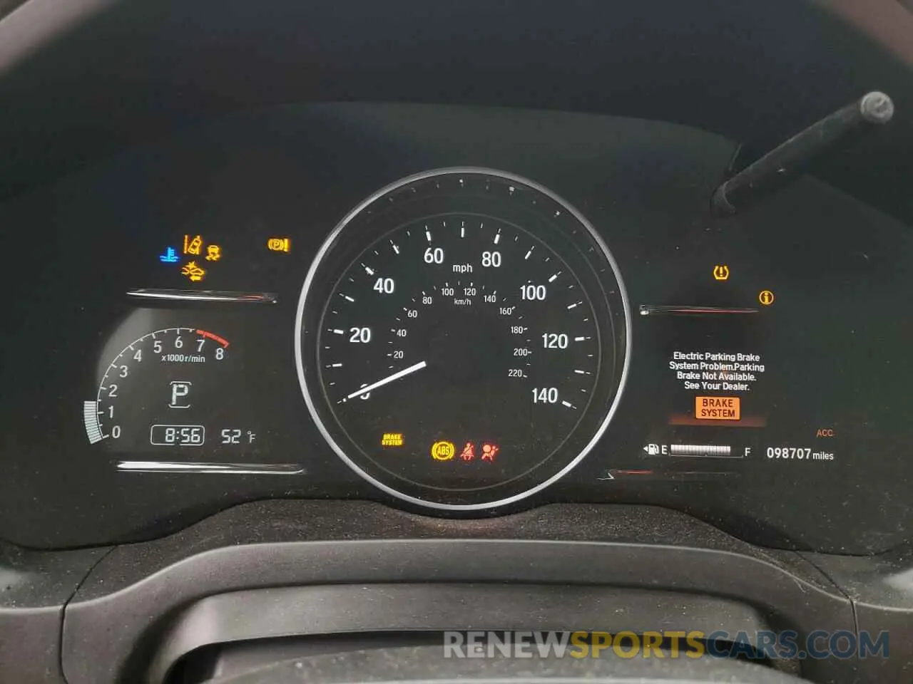 9 Photograph of a damaged car 3CZRU6H50LM702930 HONDA HR-V 2020