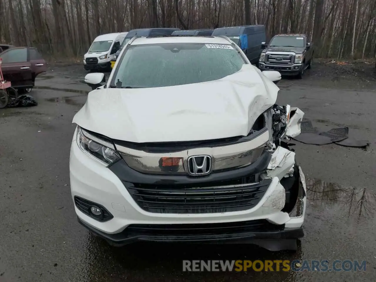 5 Photograph of a damaged car 3CZRU6H51LM735435 HONDA HR-V 2020