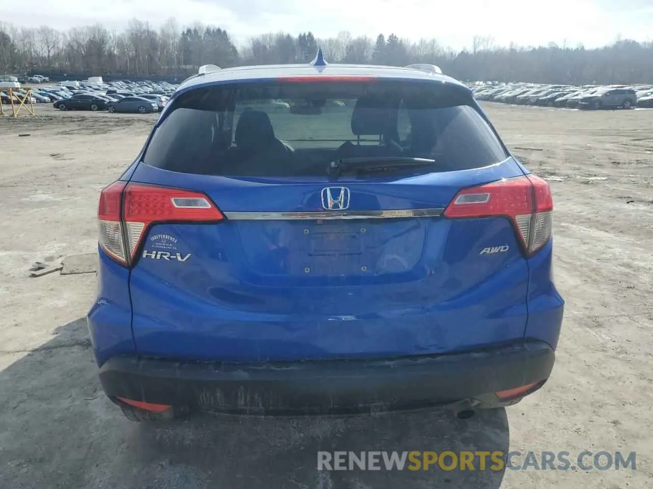 6 Photograph of a damaged car 3CZRU6H52LM732446 HONDA HR-V 2020