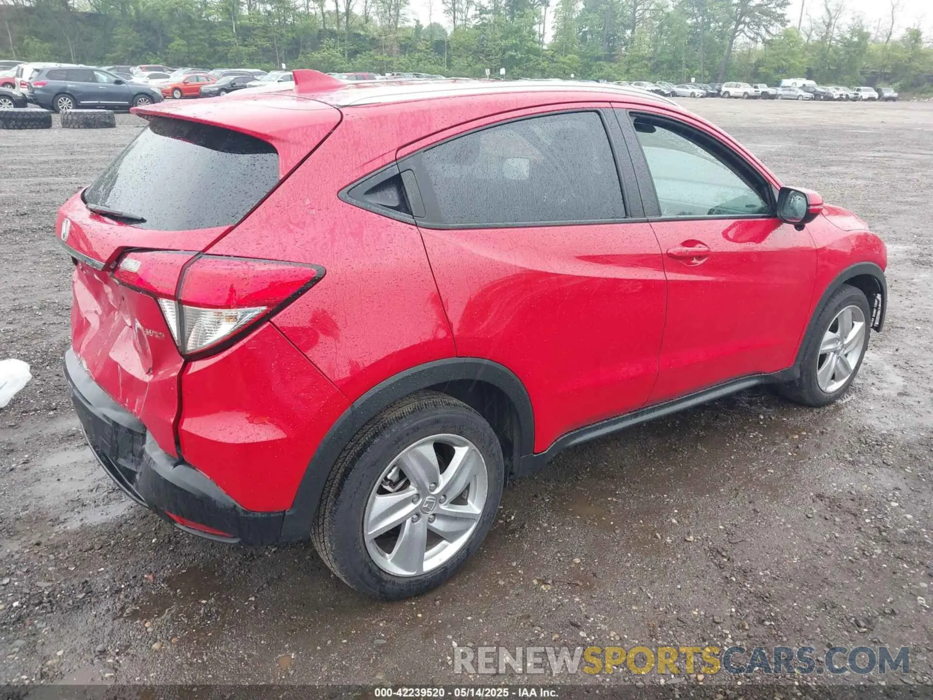 4 Фотография поврежденного автомобиля 3CZRU6H53LM735338 HONDA HR-V 2020
