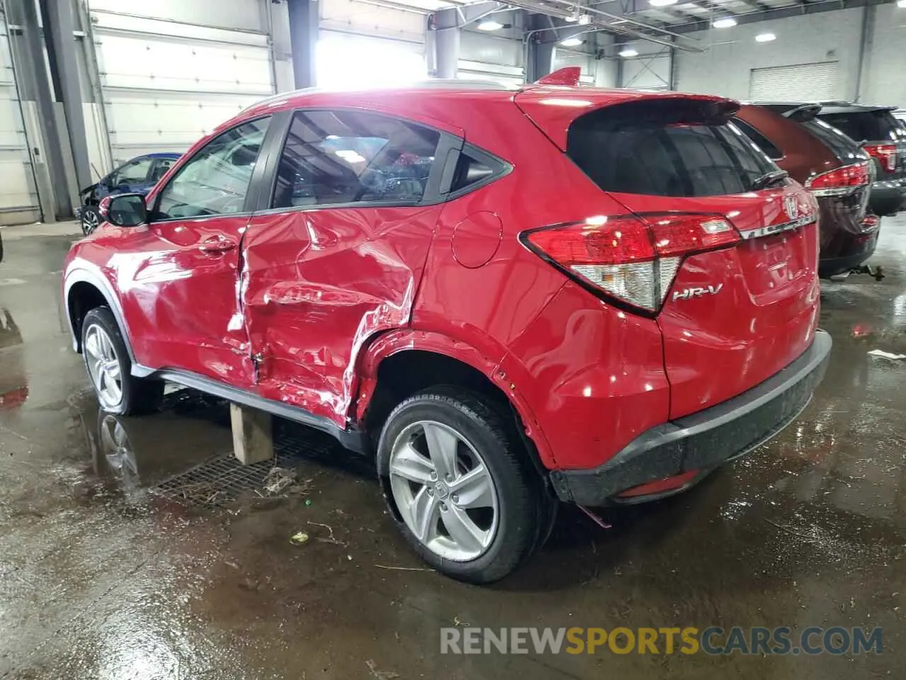 2 Фотография поврежденного автомобиля 3CZRU6H54LM702056 HONDA HR-V 2020