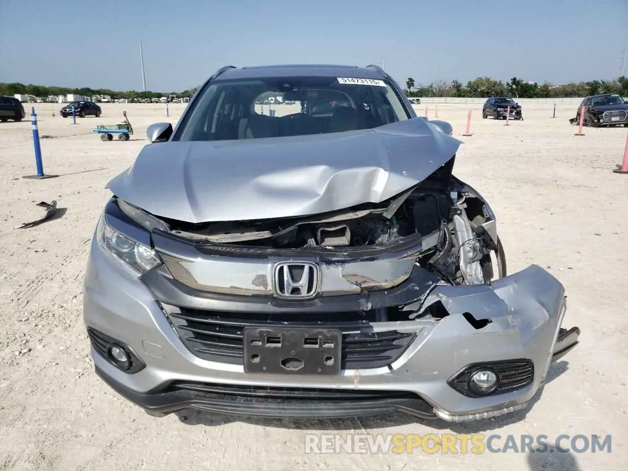 5 Photograph of a damaged car 3CZRU6H54LM720797 HONDA HR-V 2020